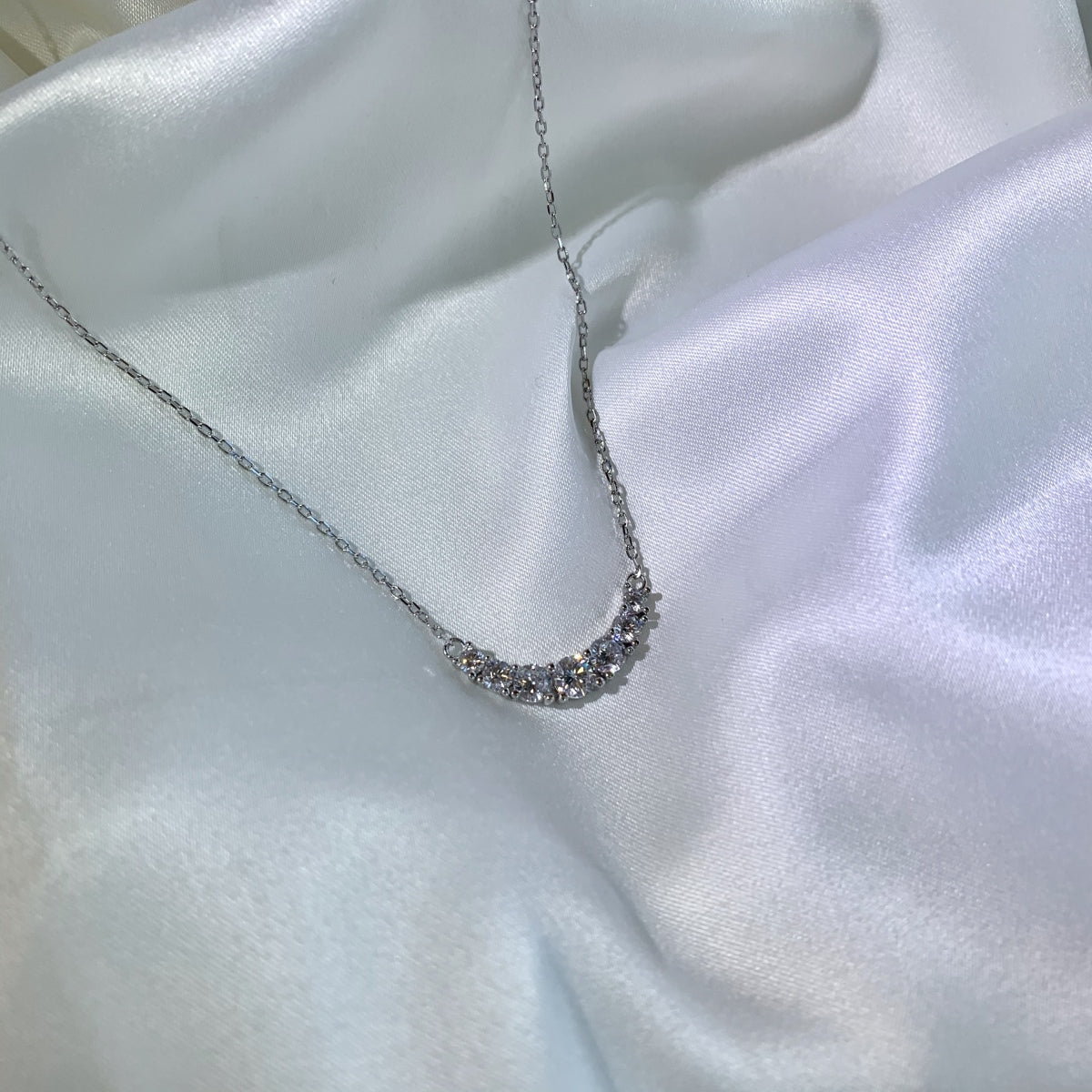 Half Swing Crystal Necklace by MDH