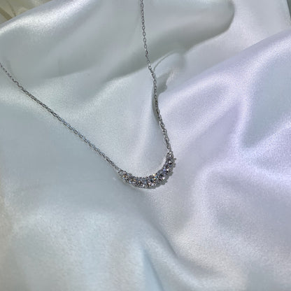 Half Swing Crystal Necklace by MDH