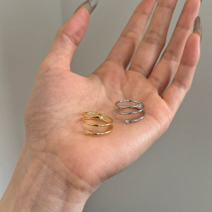 Side by Side Ring by MDH