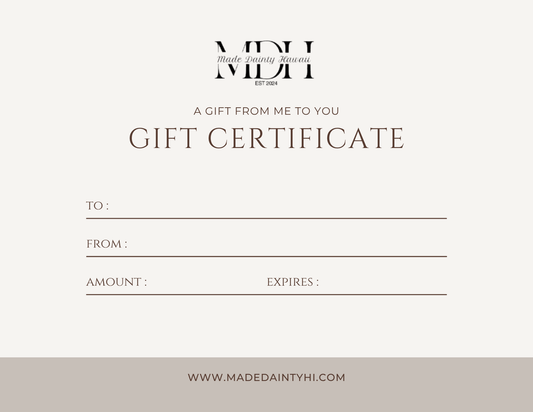 MDH Gift Cards