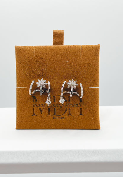 Showered Star earrings by MDH