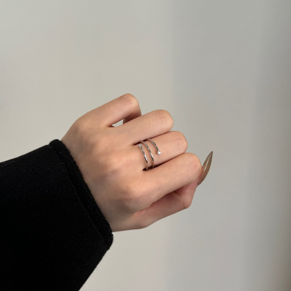 Side by Side Ring by MDH