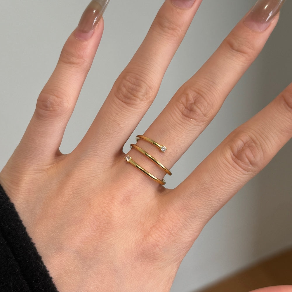 Side by Side Ring by MDH