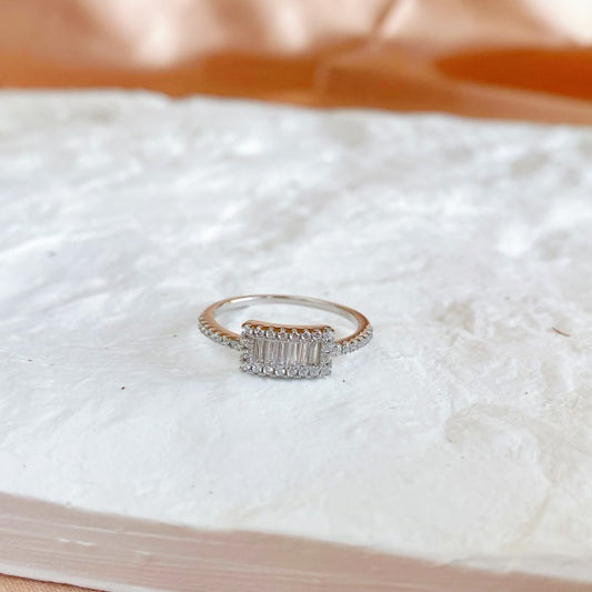 Mini Baguette Ring by MDH