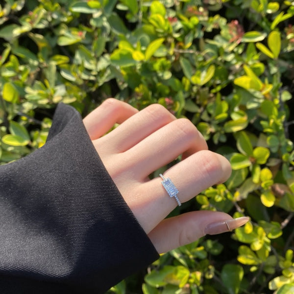 Mini Baguette Ring by MDH
